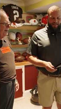 Retro conversation starters in this edition of Browns Fan Caves! Built by Lowe's Home Improvement!