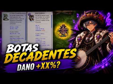 Botas Decadentes Grau A: Valeu o Investimento? Teste de Dano Completo