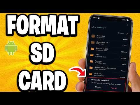 How to Format SD Card on Android (Best Method)