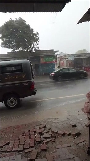 Heavy Rain Sounds + Real Storm Footage | Sleep, Study, Relax 🌧️ #viral #nature #rain