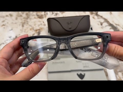Ray-Ban Meta Blayzer Optics Gen 2 Transparent Dark Olive Unboxing | Ai Glasses!