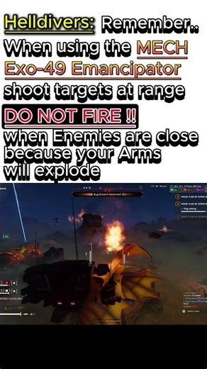 Helldivers 2 EXO Suit #shorts #helldivers2 #helldivers #terminids #automatons #gamingclips