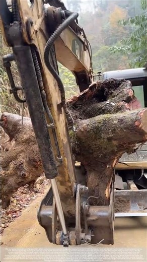 Why not just crush it? That's the correct solution for clearing obstacles on mountain roads.