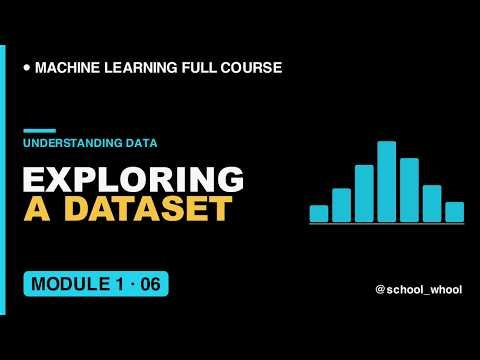 M1L6: Visualizing and Exploring a Dataset | Machine Learning From First Principles Course | AI