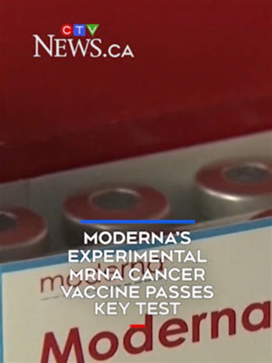 Moderna’s experimental mRNA cancer vaccine passes key test - Moderna shares more than doubled Wednesday after it announced initial results from a study of an experimental cancer treatment that would be the first of its kind if approved by regulators.