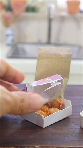 TINIEST NUGGETS EVER [ Mini Edible Food ] Kitchen Play Set #miniaturecusina #food