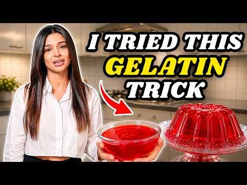 Viral Simple Pink Gelatin Trick Recipe That Is Going On Every Platform (Learn How To Make Recipe)