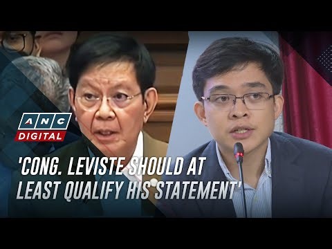 Lacson: Senators elected in 2025 not included in Leviste's claim on budget insertions | ANC
