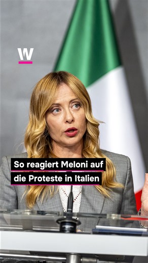 Mit diesen Massnahmen will Meloni die italienischen Proteste eindämmen👉 Nach den schweren Krawallen in mehreren italienischen Städten will die Regierung in Rom mit harten Massnahmen eine Wiederholung verhindern. In Mailand, aber auch in anderen Städten wie Turin oder Bologna, war es in der vergangenen Woche nach zunächst friedlichen Protesten gegen hohe Lebenshaltungskosten zu gewalttätigen Ausschreitungen gekommen.👉 Auf dem Domplatz von Mailand und in dessen Umgebung schlugen meist schwarz ge