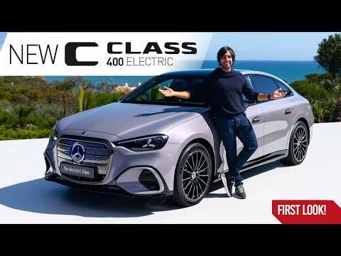 New C-Class Electric 2026! First Look at Design, Tech & Interior