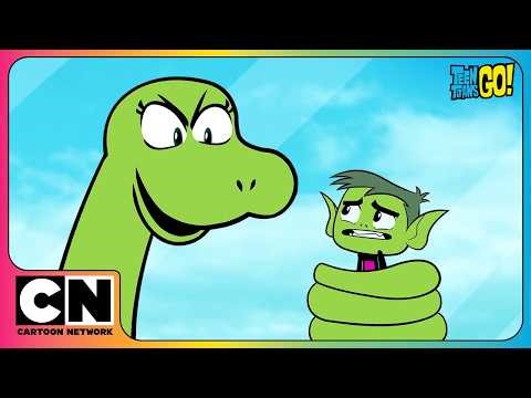 🦈🦁 Teen Titans Go! 🐶🐈 | Animal Takeover Compilation - Part 1 | @cartoonnetworkasia