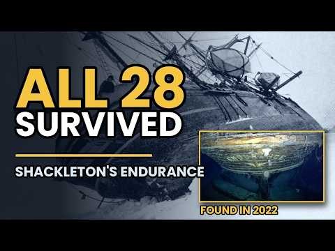28 Men Trapped in Antarctic Ice: The Full Story of Shackleton's Endurance