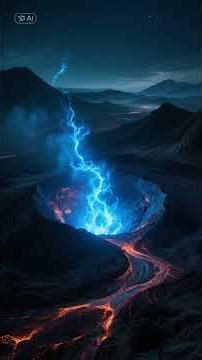 The Rarest Fire on Earth! 🔥 Ijen Crater, Indonesia #shorts