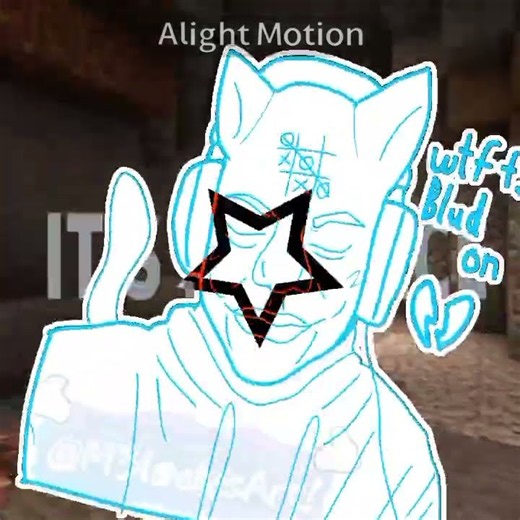 Only OGS will know who the cat is... #art #drawing #tweening #animation #ibispaint #lapeace #edit