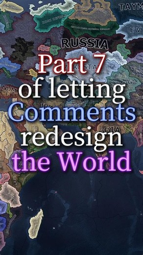 Part 7 of letting Comments redesign the World!