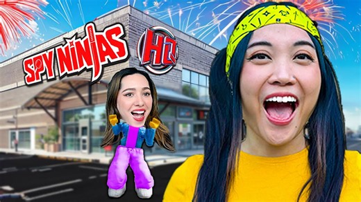 We trained for Spy Ninjas HQ in Roblox