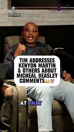 Tim Hardaway FIRES BACK at Kenyon Martin Over Michael Beasley 😳🔥 #NBA #TimHardaway #MichaelBeasley