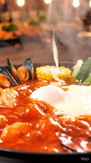 🔥 “Exploding Spicy Korean Lava Ramen! 🍜🔥” #satisfying #foodshorts #hotpot
