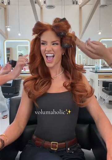 Redhead Hair Extensions for Maximum Volume