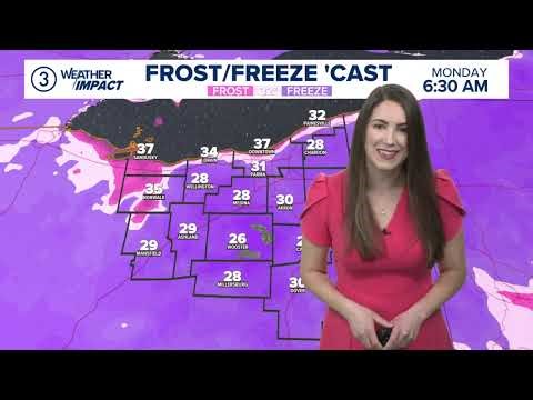 Greater Cleveland Weather Forecast | Brief cold snap with freezing temperatures