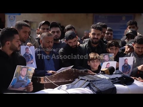 Palestinians mourn Al Jazeera journalist Mohammad Wishah targeted by Israeli airstrike