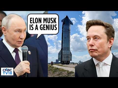 TRUE GENIUS: Putin Praises Elon Musk’s 5,000 Satellites, Vows To Expand Russia’s Space Efforts |N18G