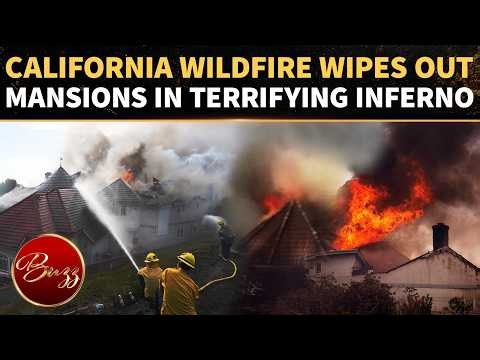 'HELL ON EARTH': California Wildfire RIPS Through Mansions As Scores Run For Their Lives