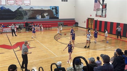 Close game alert!! 2nd Half Varsity Lady Indians 38 Harvey Wells County Hornets 37 | Four Winds Sports