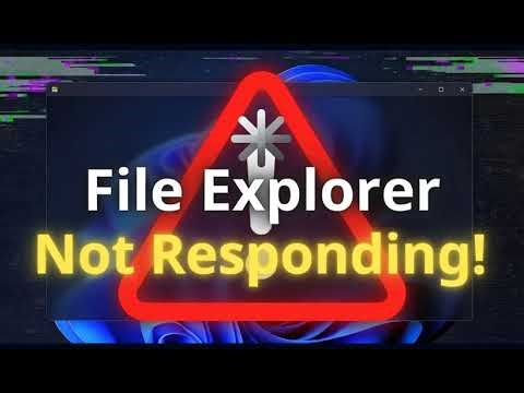 How to solve File Explorer Not Responding after latest update