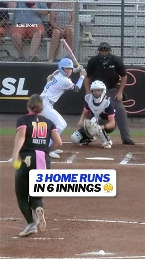 Skylar Wallace makes AUSL history with a 3-homer game 🙌