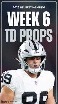 Top 4 Touchdown Picks for Week 6 in the NFL! #shorts