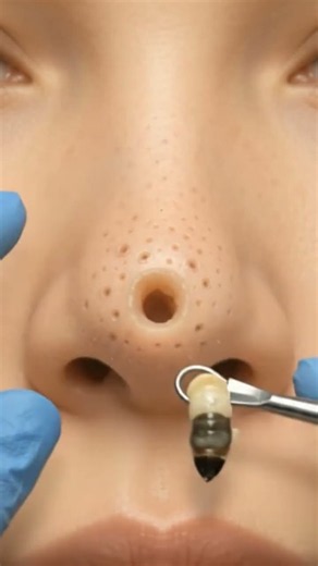 The Most Satisfying Blackhead Removal 😳