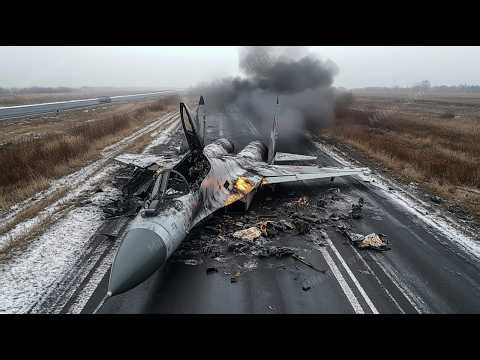 F22 Fighter Jet Downs 5 Russian S35s in MASSIVE Air Battle