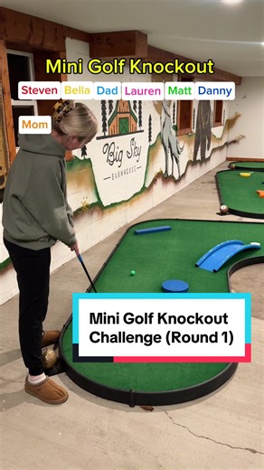 Exciting Mini Golf Knockout Challenge: Round 1