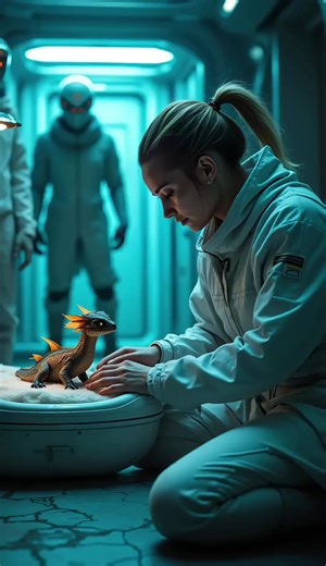 Human Vet's Determination in Sci-Fi Short Story