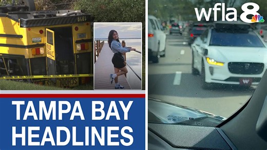 Winter Haven deadly school bus crash | Wrong-way Waymo | Tampa news compilation