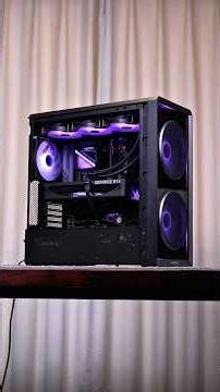 ULTIMATE GAMING PC BUILD😱 AMD R7 9700X + RTX 5070🤴🏻 #pcbuild #gaming #rtx #rog #amd #asmr #shorts