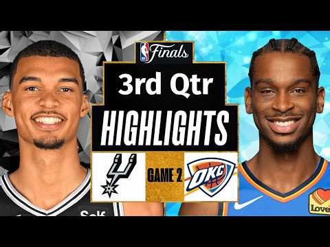 Spurs vs Thunder Highlights Today 3rd Qtr | May 20 | 2026 NBA Finals Full Highlights Game 2