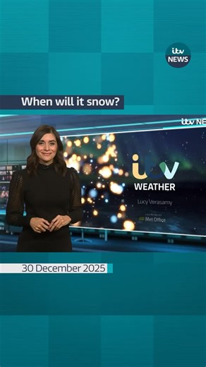 We’ve not got too much info on where snow will fall at this stage but will know more about Friday and the weekend soon What we do know - it’ll be much colder with a wind chill with frost & ice. Most places will have a sunny start to 2026 if freezing! | ITV News