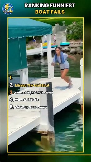Ranking Funniest Boat Fails 😭🚤