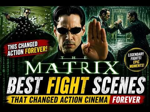 The Matrix Best Fight Scenes That Changed Action Cinema Forever 💥 | Keanu Reeves