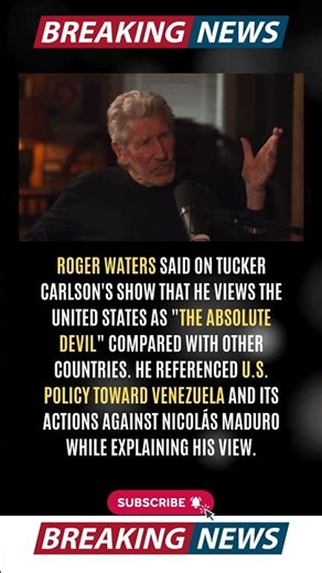 Roger Waters Sparks Firestorm with Explosive US Comments