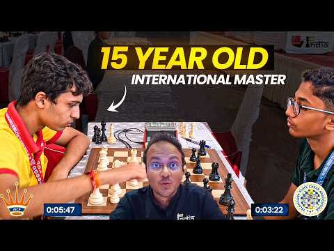This boy from Gujarat is incredibly strong | 2421 rated IM vs 1842