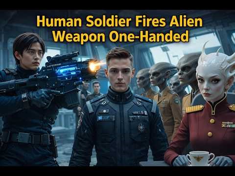 Human Soldier Fires Alien Weapon One Handed |Best Stories | The Real Sci-Fi Story