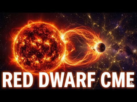 First-Ever Alien Star CME Confirmed – Red Dwarf's Plasma Blast Could Destroy Planets