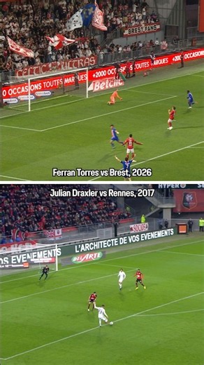 Seen this one before? 👀⚽ #PSG #Ligue1 #Ferran #Draxler