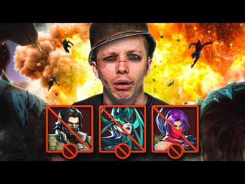 When All Of Your Mains Get Banned in Marvel Rivals...
