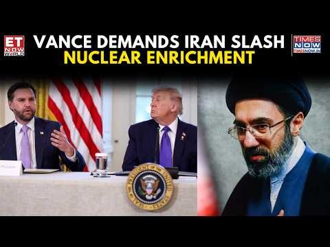 IRAN WAR ESCALATION: Vance Questions Tehran's Intentions, Demands Cuts To 60% Enriched Uranium