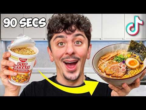 I Tried the LAZIEST TikTok Recipes!