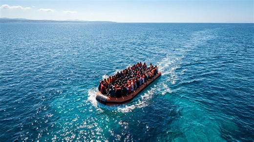 Why over a million people fled to Europe and where they went